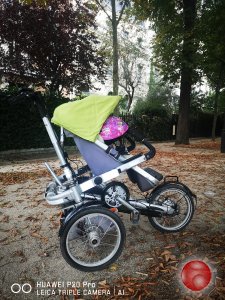 Продам электро- велосипед для мамы и ребёнка